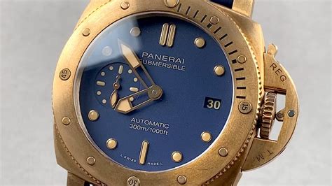 panerai submersible bronzo replica|Panerai bronzo 1074.